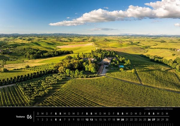 Produktbild: Toskana Premiumkalender 2027