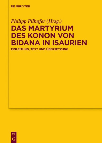 Produktbild: Das Martyrium des Konon von Bidana in Isaurien