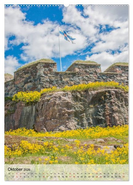 Produktbild: Helsinki - Sehensw&uuml;rdigkeiten (hochwertiger Premium Wandkalender 2026 DIN A2 hoch), Kunstdruck in Hochglanz