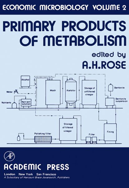 Produktbild: Economic Microbiology: Primary Products of Metabolism