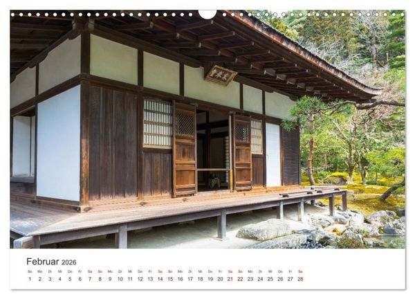 Produktbild: Tempel in Japan (Wandkalender 2026 DIN A3 quer), CALVENDO Monatskalender