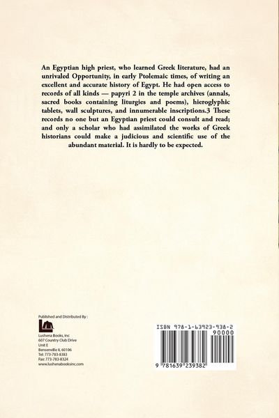 Produktbild: Manetho With an English Translation