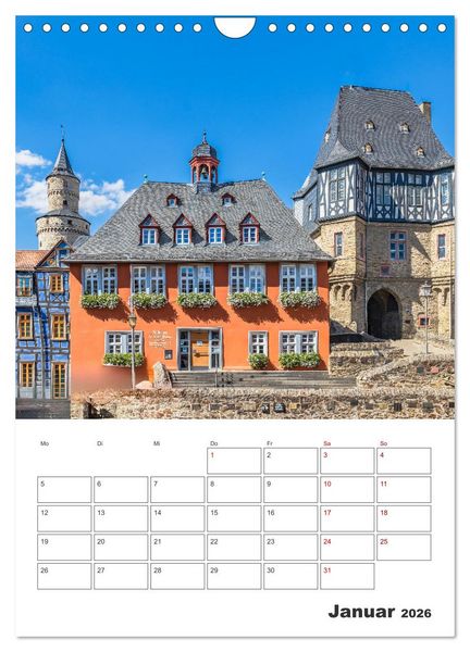 Produktbild: Idstein - Fachwerktraum im Herzen des Taunus (Wandkalender 2026 DIN A4 hoch), CALVENDO Monatskalender