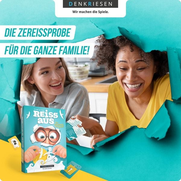 Produktbild: DENKRIESEN - Reiss aus &ndash; "Das mitrei&szlig;ende Partyspiel!"