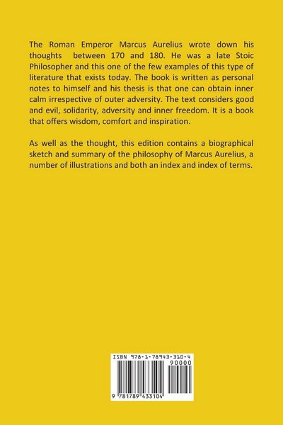 Produktbild: The Thoughts (Meditations) of the Emperor Marcus Aurelius Antoninus - with biographical sketch, philosophy of, illustrations, index and index of terms