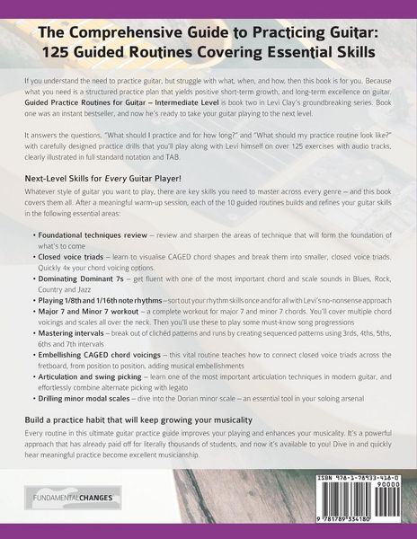 Produktbild: Guided Practice Routines For Guitar - Intermediate Level