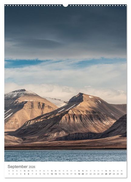 Produktbild: Die Arktis - Naturfotografien aus Spitzbergen (hochwertiger Premium Wandkalender 2026 DIN A2 hoch), Kunstdruck in Hochglanz