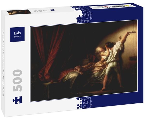 Produktbild: Lais Puzzle Jean-Honor&eacute; Fragonard - Der Riegel, Detail 500 Teile
