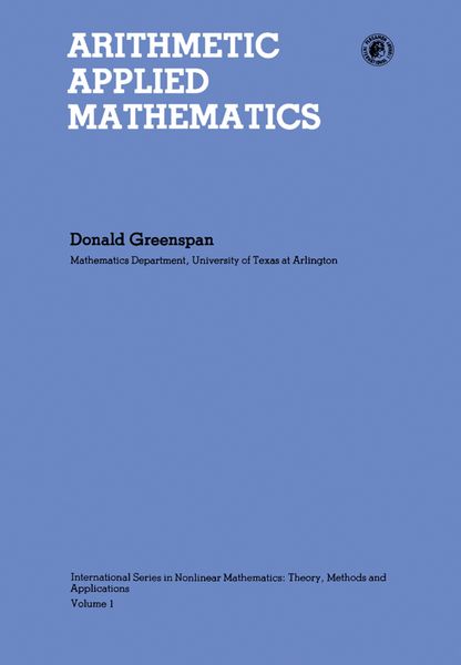 Produktbild: Arithmetic Applied Mathematics