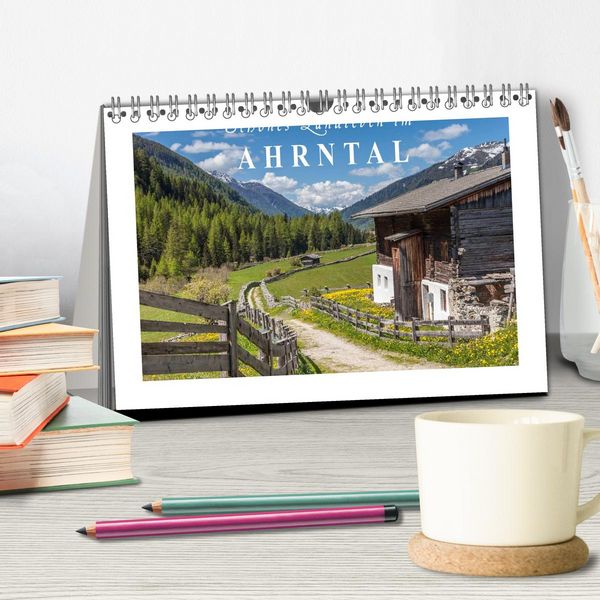 Produktbild: Sch&ouml;nes Landleben im Ahrntal (Tischkalender 2026 DIN A5 quer), CALVENDO Monatskalender