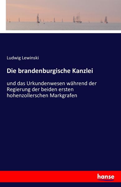 Produktbild: Die brandenburgische Kanzlei