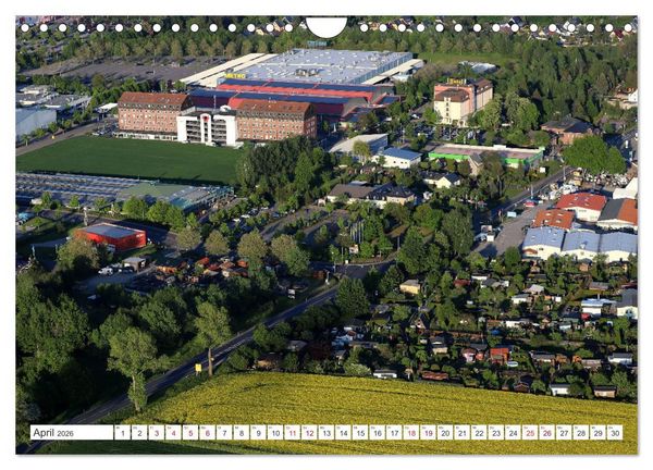 Produktbild: Chemnitz - Von Oben Nach Unten (Wandkalender 2026 DIN A4 quer), CALVENDO Monatskalender