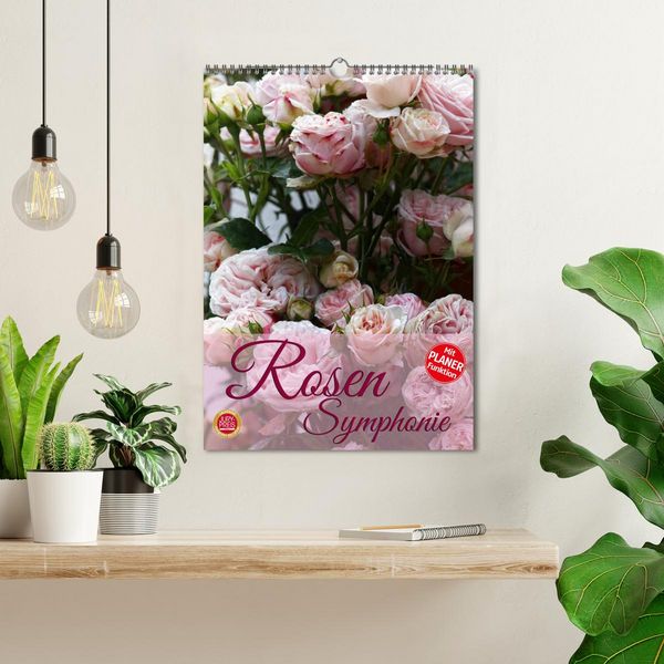 Produktbild: Rosen Symphonie (Wandkalender 2026 DIN A3 hoch), CALVENDO Monatskalender