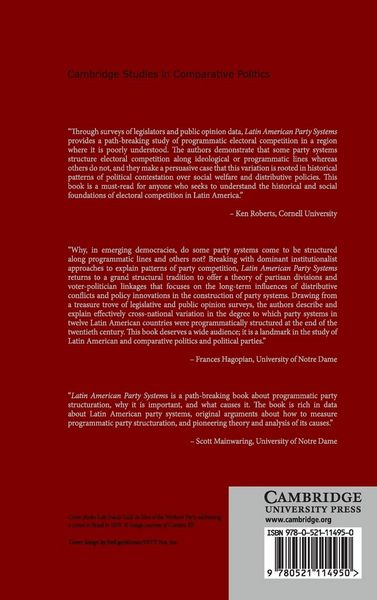 Produktbild: Latin American Party Systems
