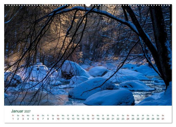 Produktbild: Feldaisttal bei Pregarten (hochwertiger Premium Wandkalender 2027 DIN A2 quer), Kunstdruck in Hochglanz