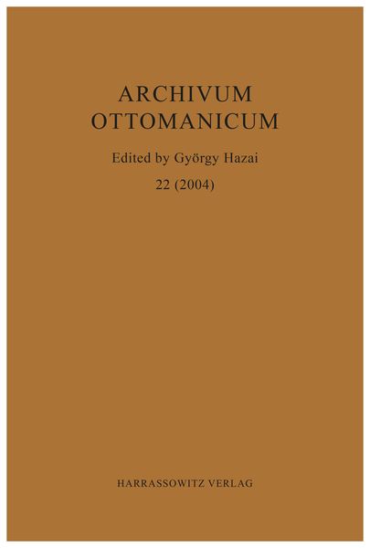 Produktbild: Archivum Ottomanicum 22 (2004)