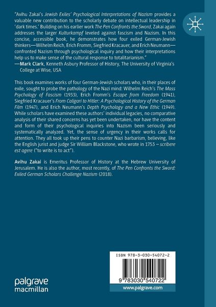 Produktbild: Jewish Exiles&rsquo; Psychological Interpretations of Nazism