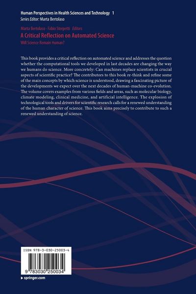 Produktbild: A Critical Reflection on Automated Science