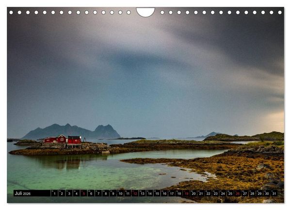 Produktbild: Wilde Landschaften (Wandkalender 2026 DIN A4 quer), CALVENDO Monatskalender