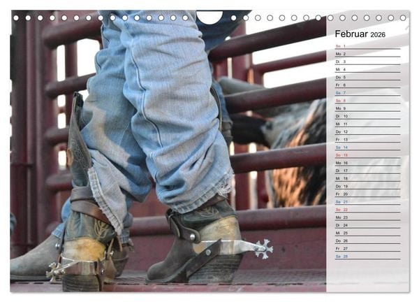 Produktbild: Faszination Rodeo (Wandkalender 2026 DIN A4 quer), CALVENDO Monatskalender