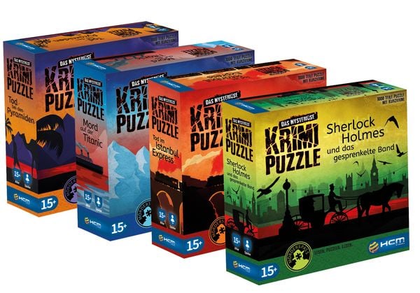 Produktbild: Sherlock Holmes - Das mysteri&ouml;se Krimi Puzzle - 1000 T