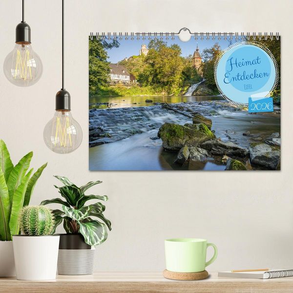Produktbild: Heimat Entdecken - Eifel (Wandkalender 2026 DIN A4 quer), CALVENDO Monatskalender