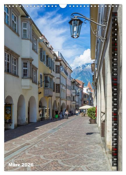 Produktbild: Stadtherz MERAN (Wandkalender 2026 DIN A3 hoch), CALVENDO Monatskalender