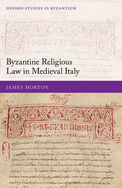 Produktbild: Byzantine Religious Law in Medieval Italy