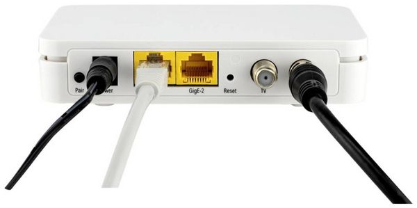 Produktbild: Kathrein EXI 02 LAN Ethernet over Coax IP-Einspeiser 900MBit/s