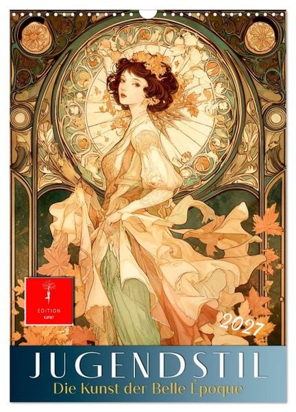 Produktbild: Jugendstil - Die Kunst der Belle &Eacute;poque (Wandkalender 2027 DIN A3 hoch), CALVENDO Monatskalender
