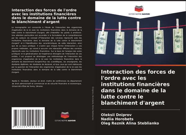 Produktbild: Interaction des forces de l'ordre avec les institutions financi&egrave;res dans le domaine de la lutte contre le blanchiment d'argent