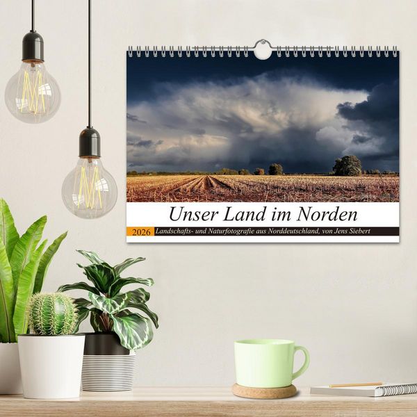 Produktbild: Unser Land im Norden (Wandkalender 2026 DIN A4 quer), CALVENDO Monatskalender