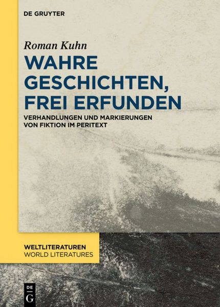 Produktbild: Wahre Geschichten, frei erfunden
