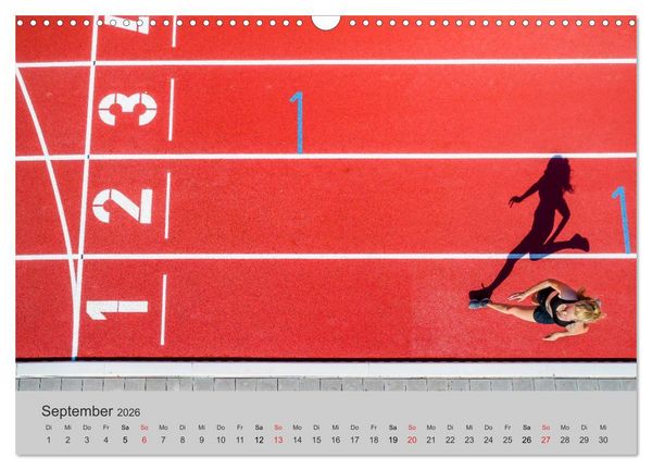 Produktbild: Momente des Sport (Wandkalender 2026 DIN A3 quer), CALVENDO Monatskalender