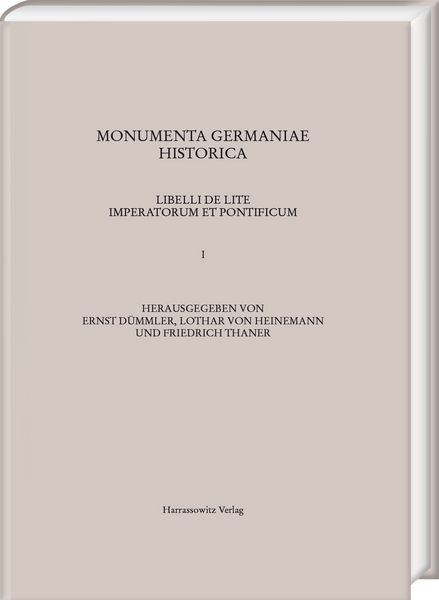 Produktbild: Libelli de lite imperatorum et pontificum saec. XI. et XII. conscripti