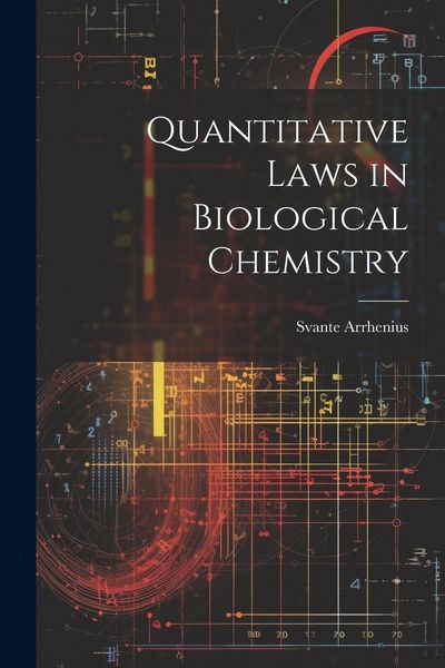 Produktbild: Quantitative Laws in Biological Chemistry