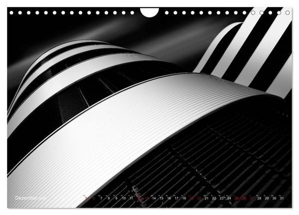Produktbild: Monochrome Architektur (Wandkalender 2026 DIN A4 quer), CALVENDO Monatskalender