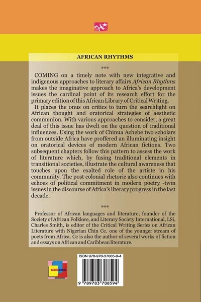 Produktbild: African Rythmns. New Approaches to Literature