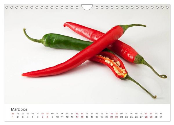 Produktbild: Kulinarische Kompositionen (Wandkalender 2026 DIN A4 quer), CALVENDO Monatskalender