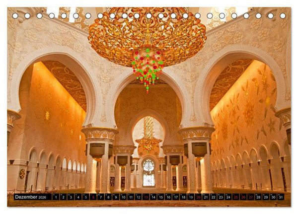 Produktbild: Emirat Abu Dhabi (Tischkalender 2026 DIN A5 quer), CALVENDO Monatskalender