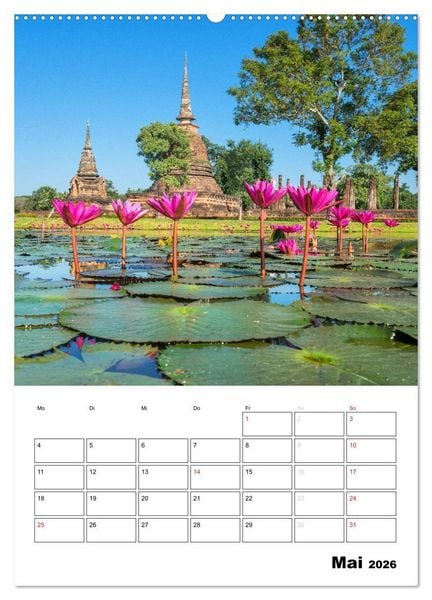 Produktbild: THAILAND - Mein Urlaubsplaner (hochwertiger Premium Wandkalender 2026 DIN A2 hoch), Kunstdruck in Hochglanz