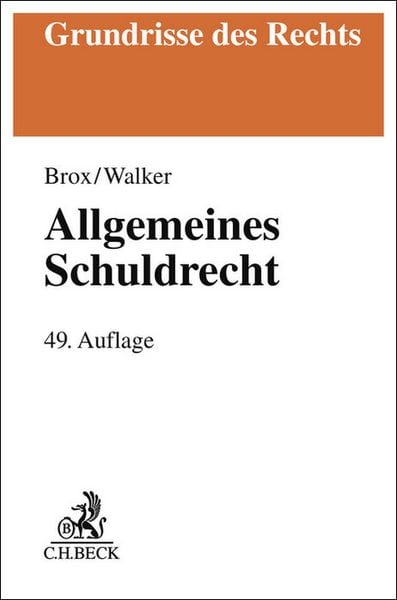 Produktbild: Allgemeines Schuldrecht