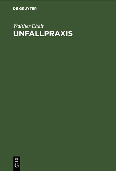 Produktbild: Unfallpraxis