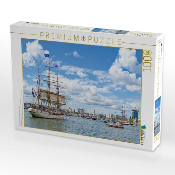 Produktbild: CALVENDO Puzzle Das Segelschiff "Europa" sticht in See | 1000 Teile Lege-Gr&ouml;&szlig;e 64x48cm Foto-Puzzle f&uuml;r gl&uuml;ckliche Stunden