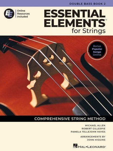 Produktbild: Essential Elements for Strings - Double Bass Book 2 with Online Resources
