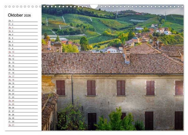 Produktbild: Piemont und Turin (Wandkalender 2026 DIN A3 quer), CALVENDO Monatskalender