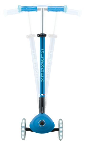 Produktbild: GLOBBER ELITE GLOW LIGHTS petrol, mit Leuchtrollen und Glow-Effekt