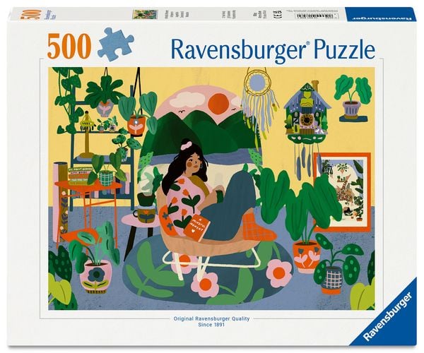 Produktbild: Erwachsenenpuzzle 500 Teile - Achtsam im Augenblick