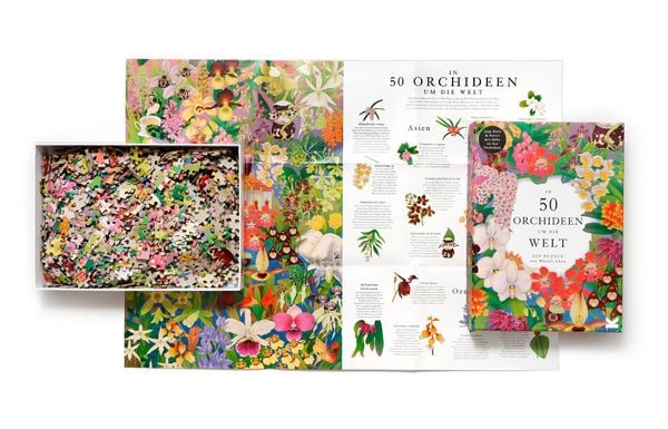 Produktbild: In 50 Orchideen um die Welt