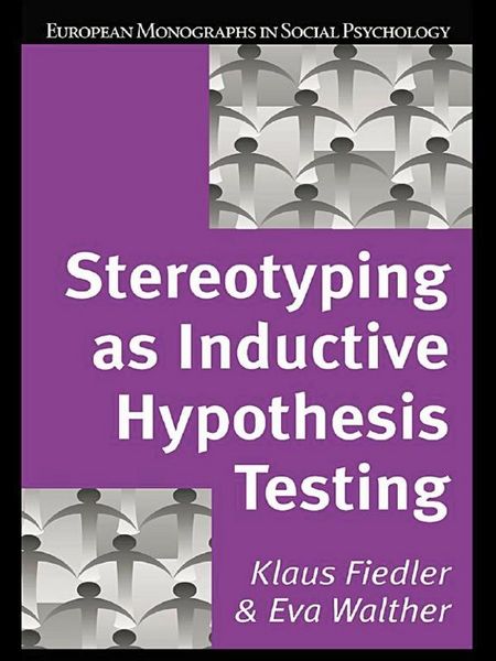 Produktbild: Stereotyping as Inductive Hypothesis Testing
